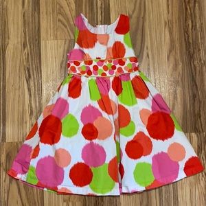 girls polka dot dress